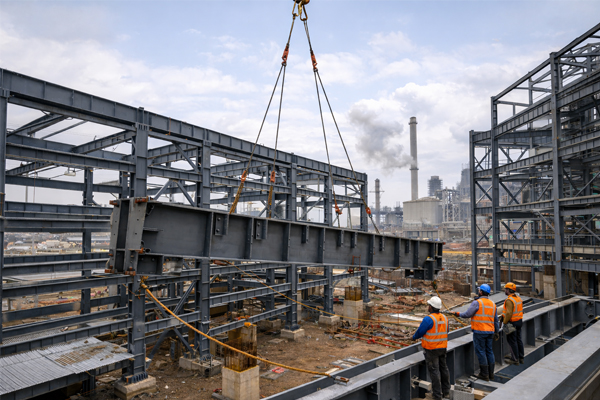 Heavy-Structural-Fabrication-in-Industrial-Projects