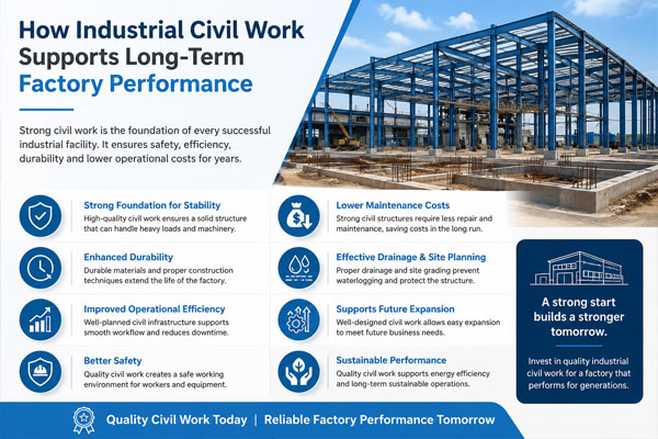 Industrial Civil Work Industrial Civil Work